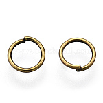 PH PandaHall 500 Anneaux De Jonction Plaqués Or 24K 6 Tailles + 10 Fermoirs Mousquetons Pour Bijoux
