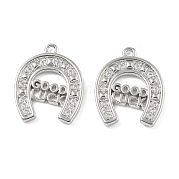 Подвеска из латуни с фианитами KK-CJC0023-02B-P