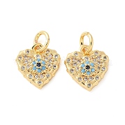 Латунные микро проложить кубического циркония подвески KK-U056-34G