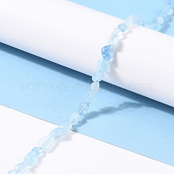 Natürliche Aquamarin Perlen Stränge&nbsp;G-G018-69