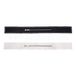 2 Stück 2 Farben Nylon-Reißverschluss mit Messingbeschlag&nbsp;DIY-GN0001-01