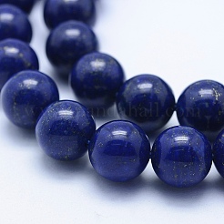 Filo di Perle lapis lazuli naturali &nbsp;G-P342-01-10mm-A