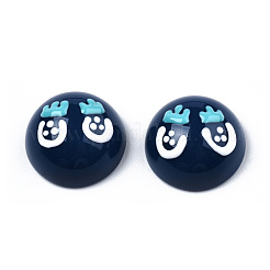 Undurchsichtige Harz-Email-Cabochons&nbsp;CRES-N031-018
