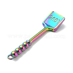Regenbogenfarbene legierung anhänger&nbsp;FIND-G022-C01-M