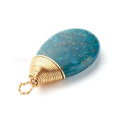 Natürliche Apatit Pendants&nbsp;PALLOY-JF00878