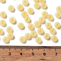 Imitationsjade 3/0 Glasperlen&nbsp;SEED-Z001-A-A13