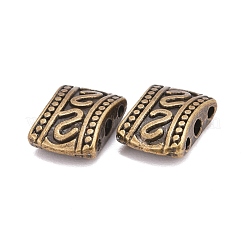 In lega di zinco di stile tibetano collegamenti multi-strand&nbsp;PALLOY-ZN784-AB-LF