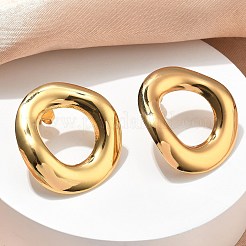 Boucles d'oreilles à tige en acier inoxydable 201&nbsp;EJEW-D354-03G