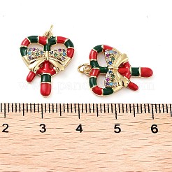 Weihnachtsthema Rack Beschichtung Messing Anhänger&nbsp;KK-M280-11F-G