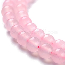 Natürliche weiße Jade Perlen&nbsp;G-G766-A-10