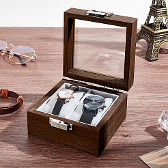 Cajas de madera para embalaje de relojes&nbsp;OBOX-WH0001-10