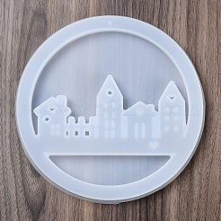 Stadtschilder mit Windspiel verziert Silikonform&nbsp;LS-SIMO-S001-01D