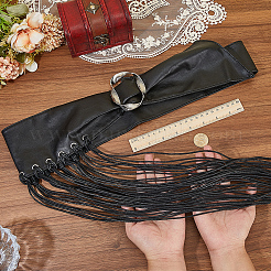 Taillengürtel aus PU-Leder mit Schleife und Quaste im Punk-Stil&nbsp;FIND-WH20019-270