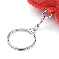PU Leder Schlüsselanhänger&nbsp;AJEW-L032-01D