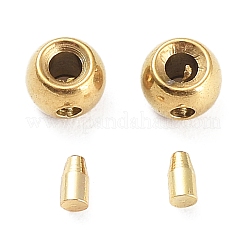 Perlenspitzen aus Edelstahl 304&nbsp;STAS-K268-01B-G