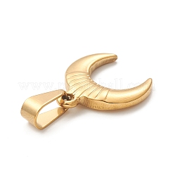 Placcatura ionica (ip) ciondoli in acciaio inossidabile 304&nbsp;STAS-F288-02G