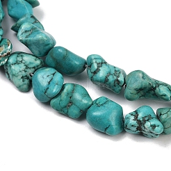 Fili di perline howlite naturale&nbsp;G-N0312-01B