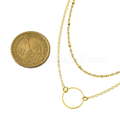 Messing-Mehrfachkette für Damen&nbsp;NJEW-JN04912