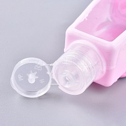 Tragbare nachfüllbare Plastikflasche&nbsp;AJEW-TAC0020-06B