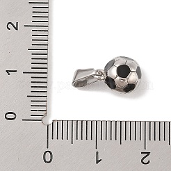 Pendentifs en acier inoxydable 304&nbsp;STAS-S001-06P-B