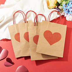 10 Stück Papiertüten zum Valentinstag&nbsp;CARB-TADJ0001-01A