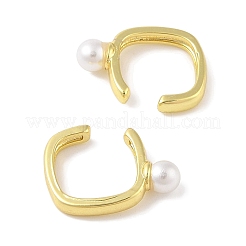Boucles d'oreilles manchette en laiton pour femmes&nbsp;EJEW-I305-44G