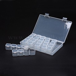 Conteneurs de stockage de perle en plastique polypropylène&nbsp;X-CON-N008-015
