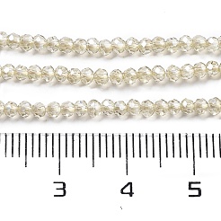 Galvanisieren Glasperlen&nbsp;EGLA-XCP0001-10