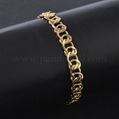 7 mm gedrehte Kettenarmbänder aus Edelstahl 304&nbsp;SA-CBA2696-06G