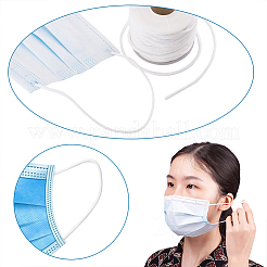 Flaches Nylon-Gummiband für Mundschutz-Ohrschlaufe&nbsp;OCOR-TA0001-06-20m