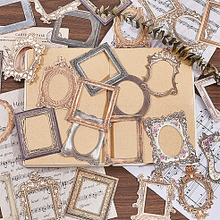 6 Satz 6 Stile hohle Randpapier-Scrapbook-Aufkleber&nbsp;DIY-SP0002-64