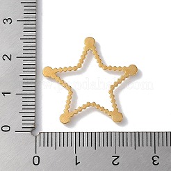 Pendentifs en acier inoxydable 304 doré avec strass&nbsp;STAS-Q312-02D-G