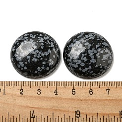 Naturel obsidienne cabochons&nbsp;G-C115-02B-14