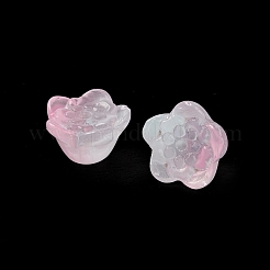 Lackiert transparent Glasperlen&nbsp;GLAA-D006-10