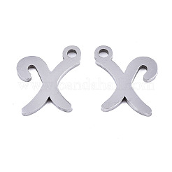 Anlaufgeschützte Charms aus Edelstahl 201&nbsp;X-STAS-T044-217P-X