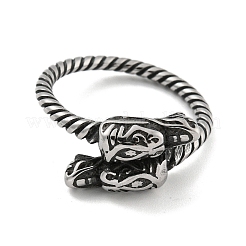 Offene Ringe aus Edelstahl 304&nbsp;RJEW-B055-08AS