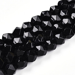 Natürlichen Obsidian Perlen Stränge&nbsp;X-G-T139-8mm-50