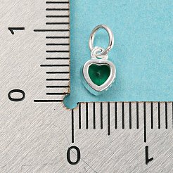 925 breloques pierre de naissance en argent sterling&nbsp;STER-G035-01E-02