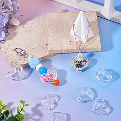 12 Stück transparente Acrylperlen&nbsp;TACR-TA0001-77C