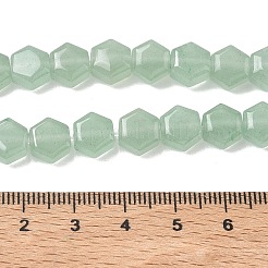Verde naturale perline avventurina fili&nbsp;G-G463-A02-8x9mm