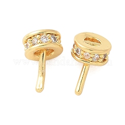 Picchetti in ottone zirconi con micro pavè&nbsp;KK-U056-54G