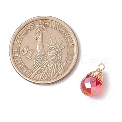 Pendenti in ottone e vetro&nbsp;PALLOY-JF03369-01