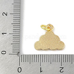 Pendentifs d'émail en laiton &nbsp;X-KK-B114-17G-02