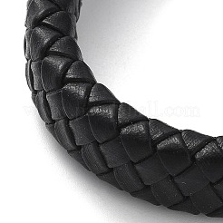 Bracciali di corda di pelle intrecciato &nbsp;BJEW-I200-09EB