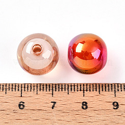 Undurchsichtige UV-beschichtete Acrylperlen&nbsp;OACR-I015-26