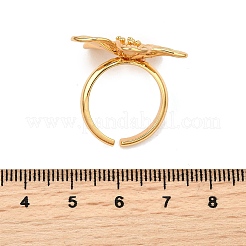 Manschettenringe aus Messing für Damen&nbsp;LS-RJEW-Z097-01G-02
