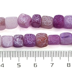 Fili di perline di agata naturale stagionato&nbsp;G-NH0038-01E