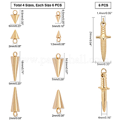 Pendentifs en acier inoxydable 304&nbsp;STAS-UN0012-58G