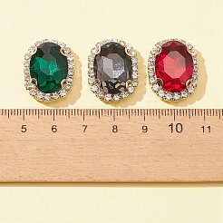 Ovaler Strass zum Aufnähen&nbsp;RGLA-FS0001-06