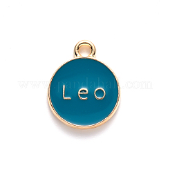 Pendentifs d'émail en alliage&nbsp;X-ENAM-S124-01B-05G